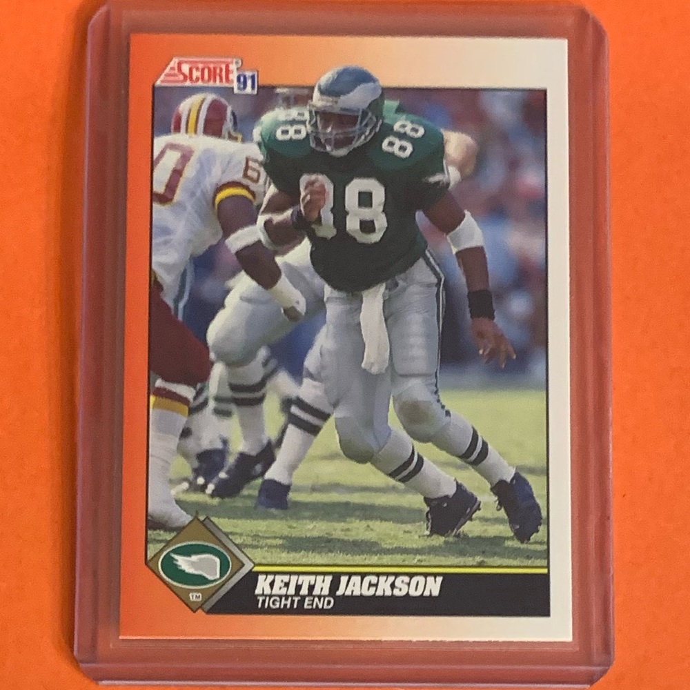 Keith Jackson #371 1991 Score Football Trading Card
